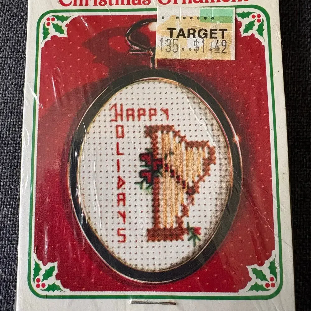 Vintage counted cross